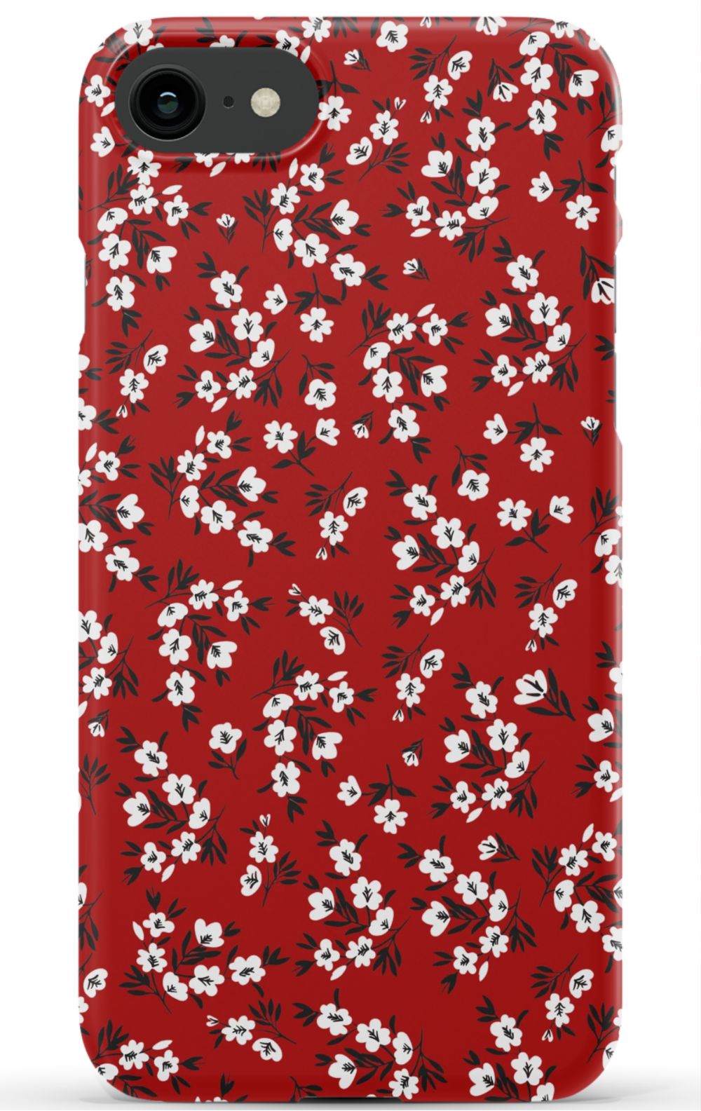 Red Blooming Phone Case - B7Cases